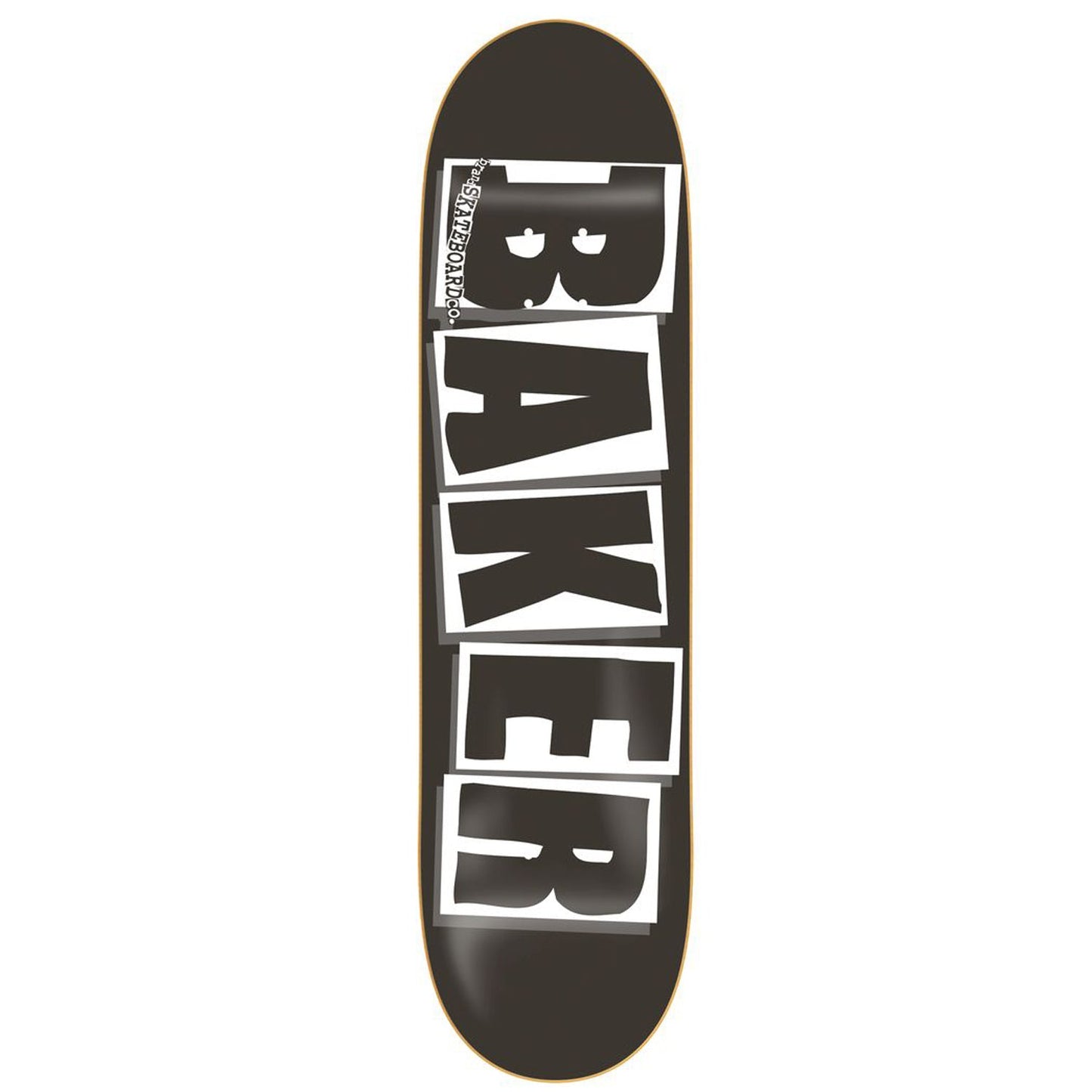Baker Deck LOGO BLACK/WHITE 8.125"