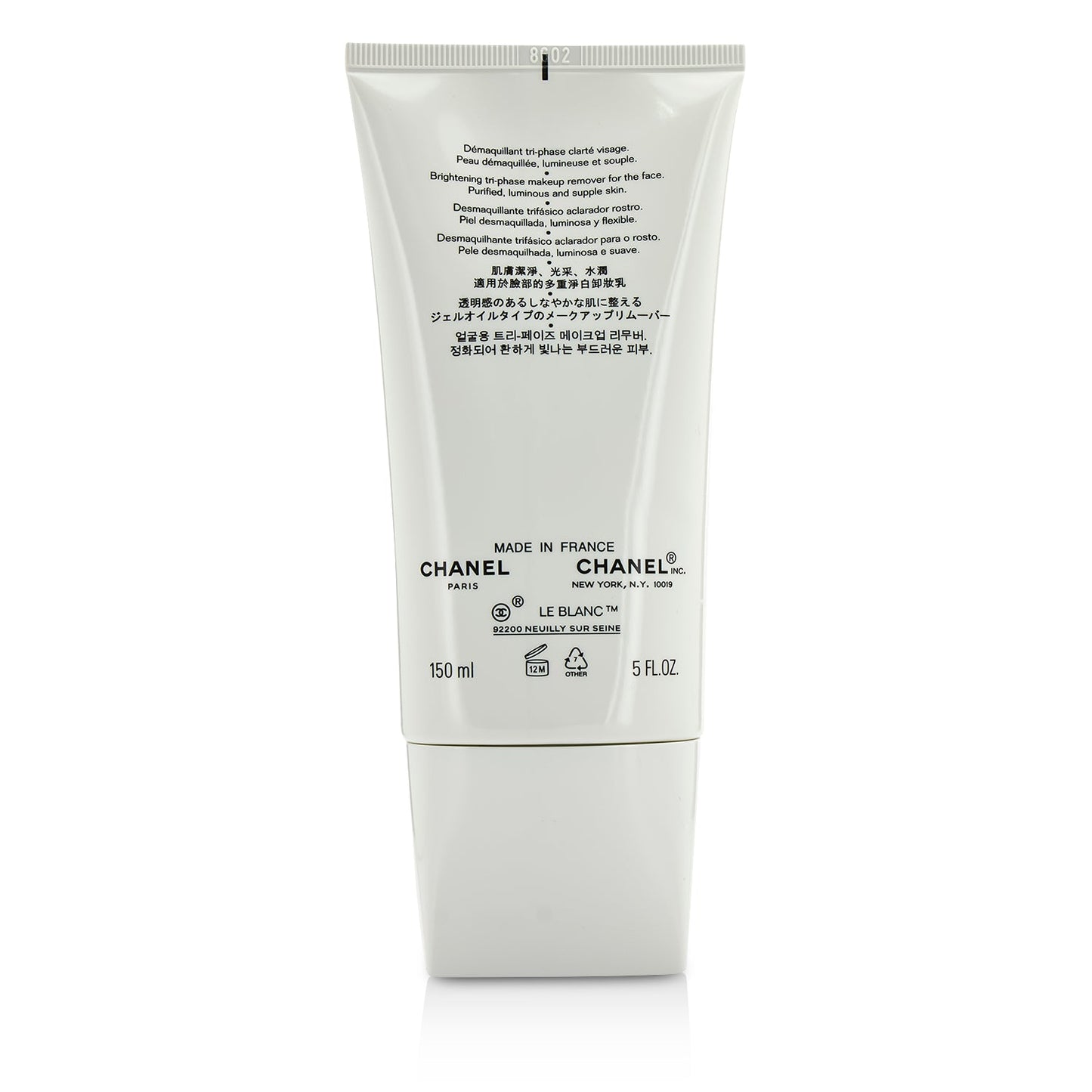 Chanel Le Blanc Brightening Tri-Phase Makeup Remover 150ml/5oz