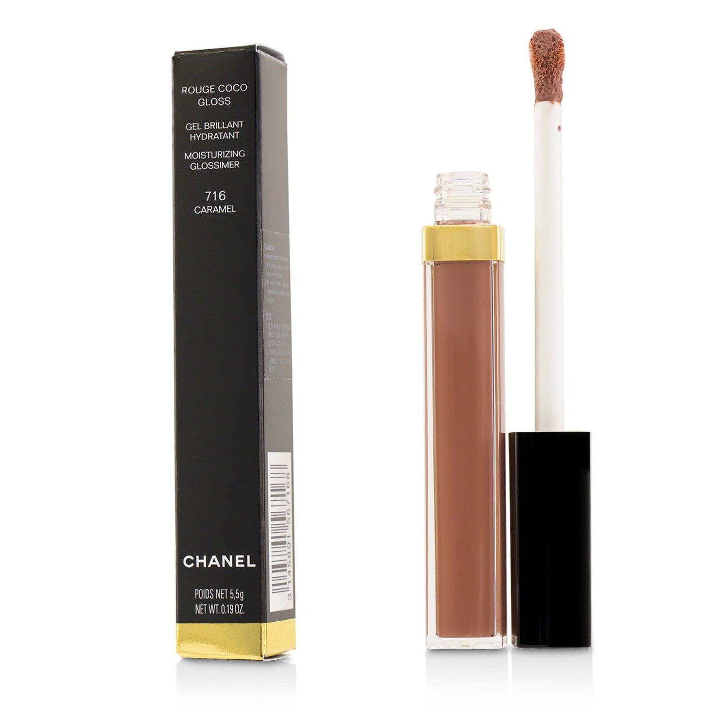 Chanel Rouge Coco Gloss Moisturizing Glossimer - # 816 Laque Noire 5.5g/0.19oz