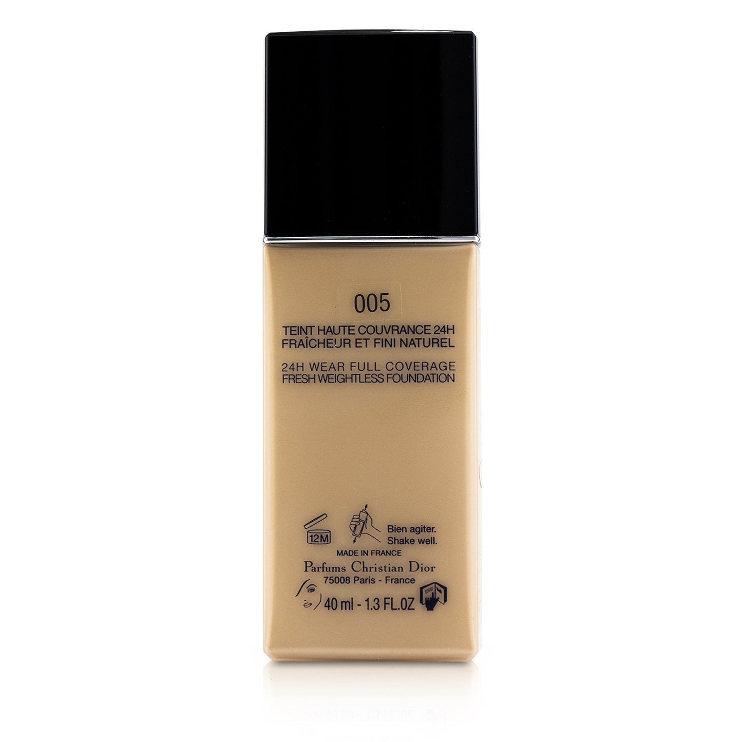 Christian Dior Diorskin Forever Undercover 24H Wear Full Coverage Water Based Foundation - # 022 Cameo 40ml/1.3oz