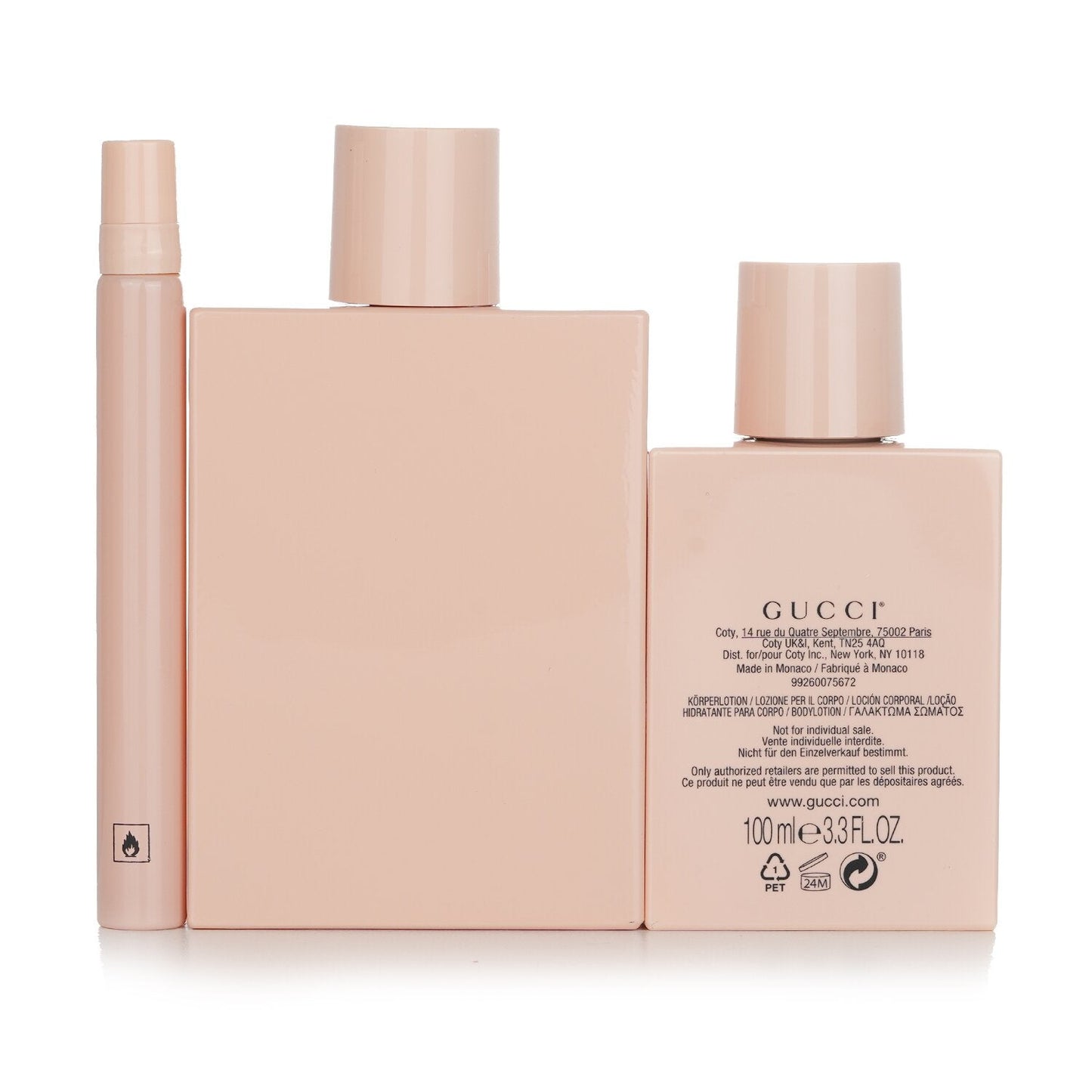 Gucci Bloom Eau De Parfum Coffret: 3pcs