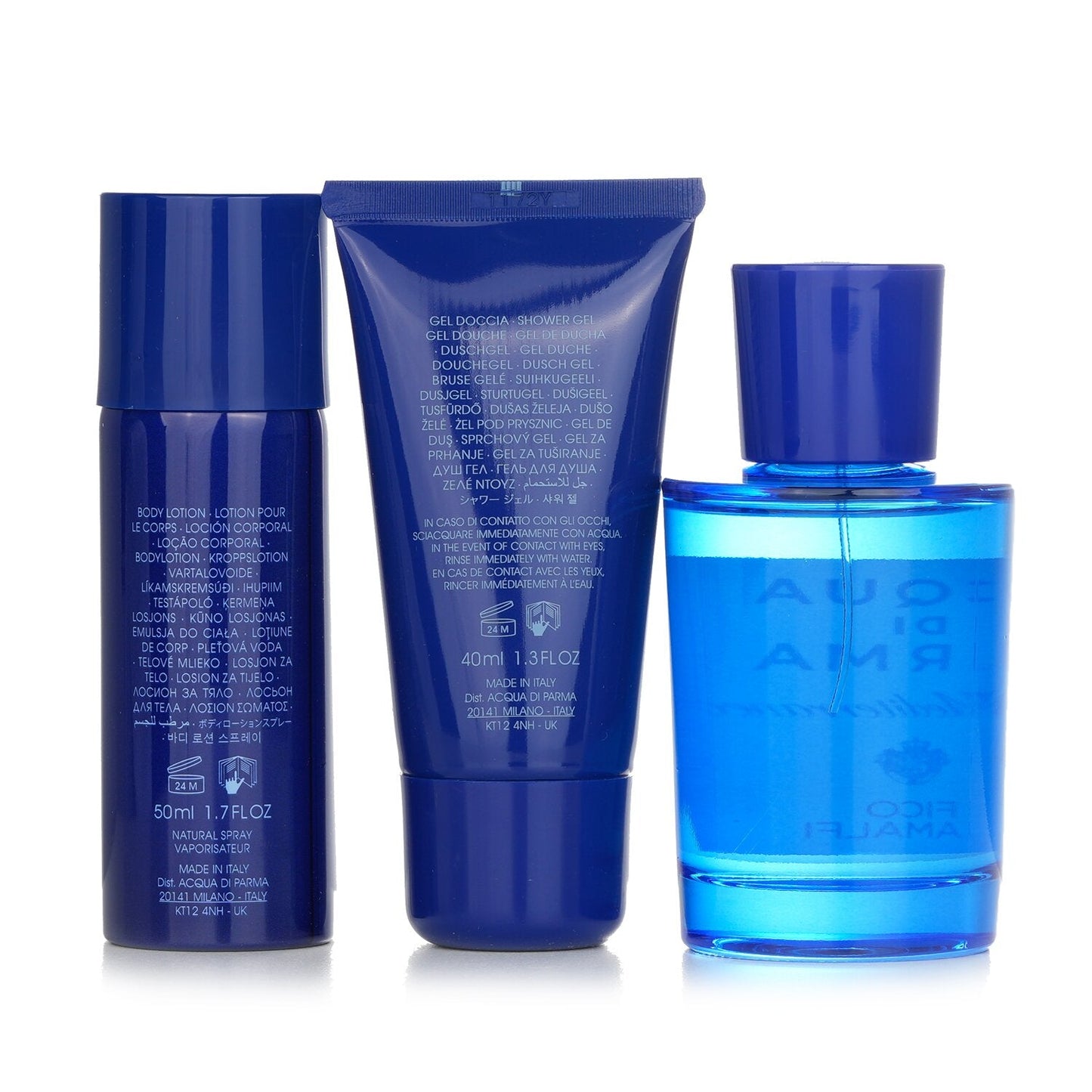 Acqua Di Parma Blu Mediterraneo Fico Di Amalfi Gift Set: 3pcs