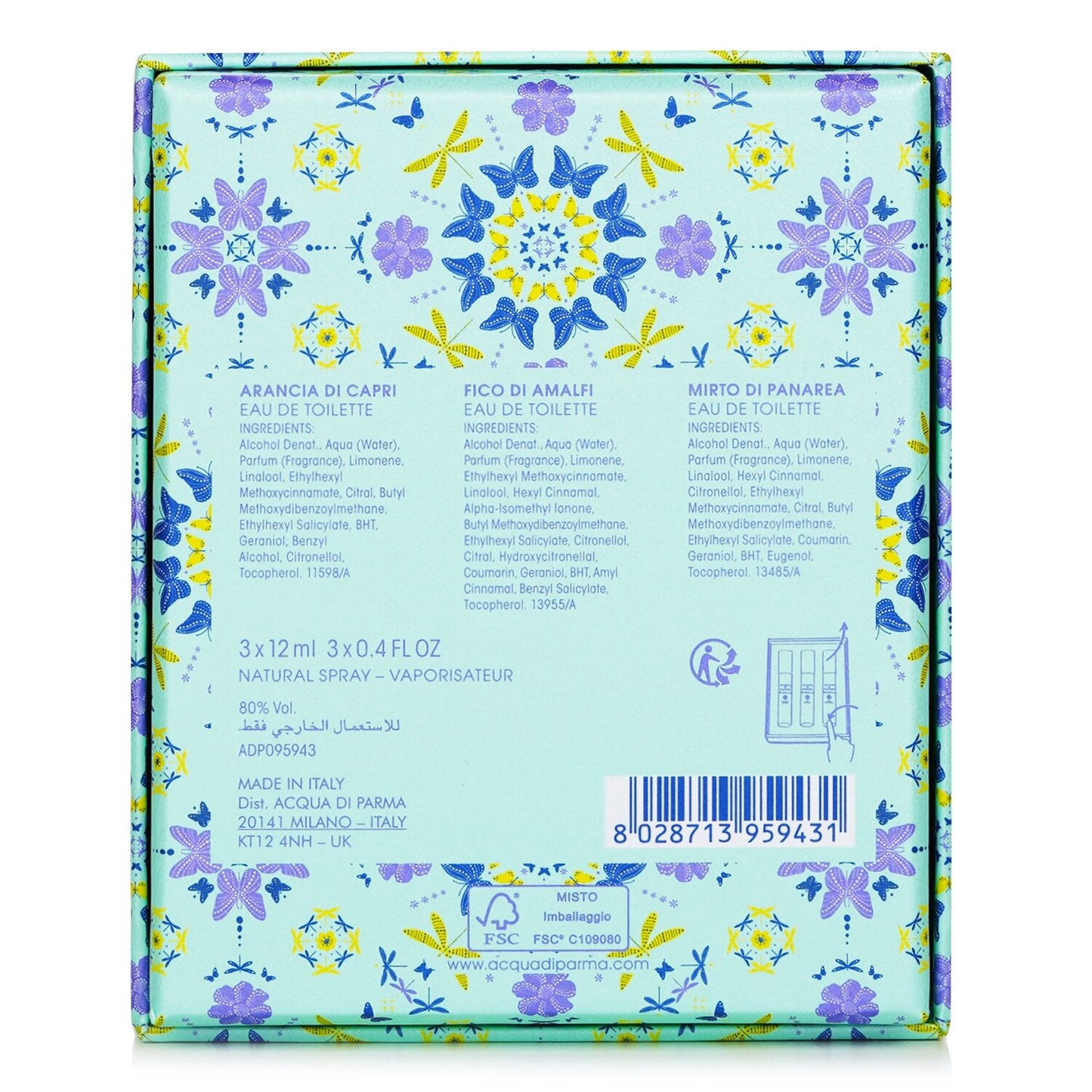 Acqua Di Parma Discovery Set 3x12ml/3x0.4oz
