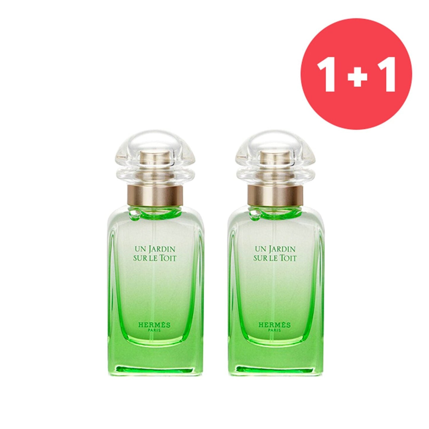 Hermes 【1+1 Set】Un Jardin Sur Le Toit Eau De Toilette Spray 50ml/1.6oz