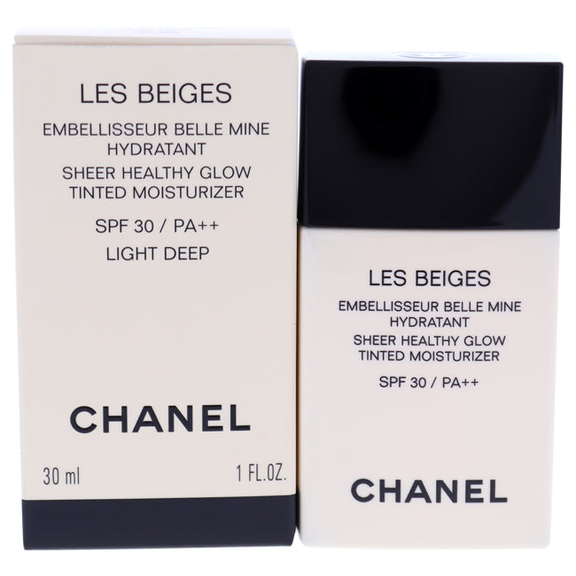 Chanel Les Beiges Sheer Healthy Glow Moisturizing Tint SPF 30 - Light Deep by Chanel for Women - oz Makeup