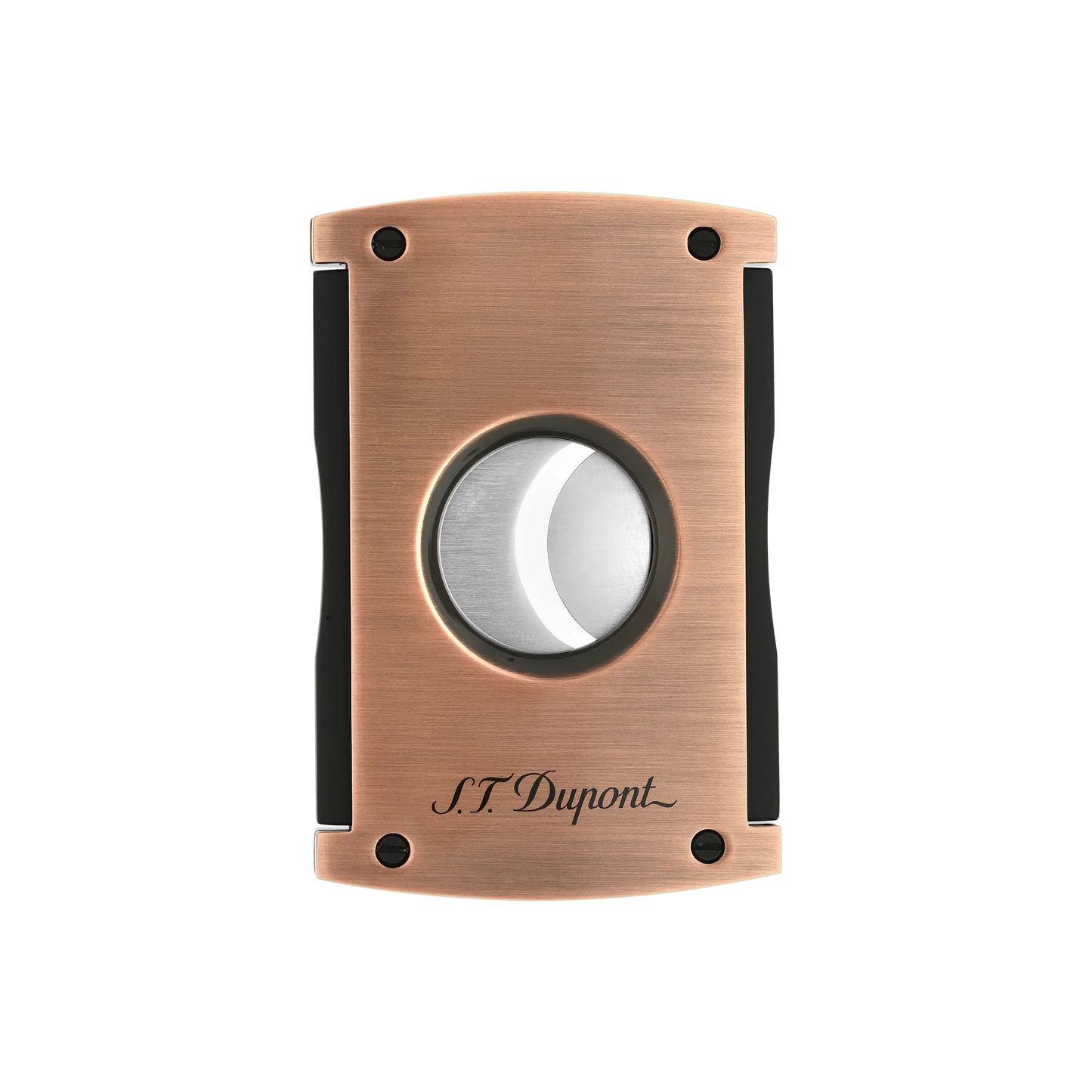S.T. DUPONT Cigar Cutter/Coupe Cigare Brush Bronze Vintage 003421