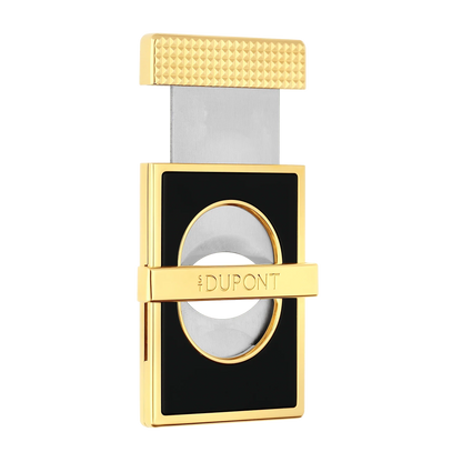 S.T. DUPONT Gold Cigar Cutter Stand Slim/Coupe Cigare 003482