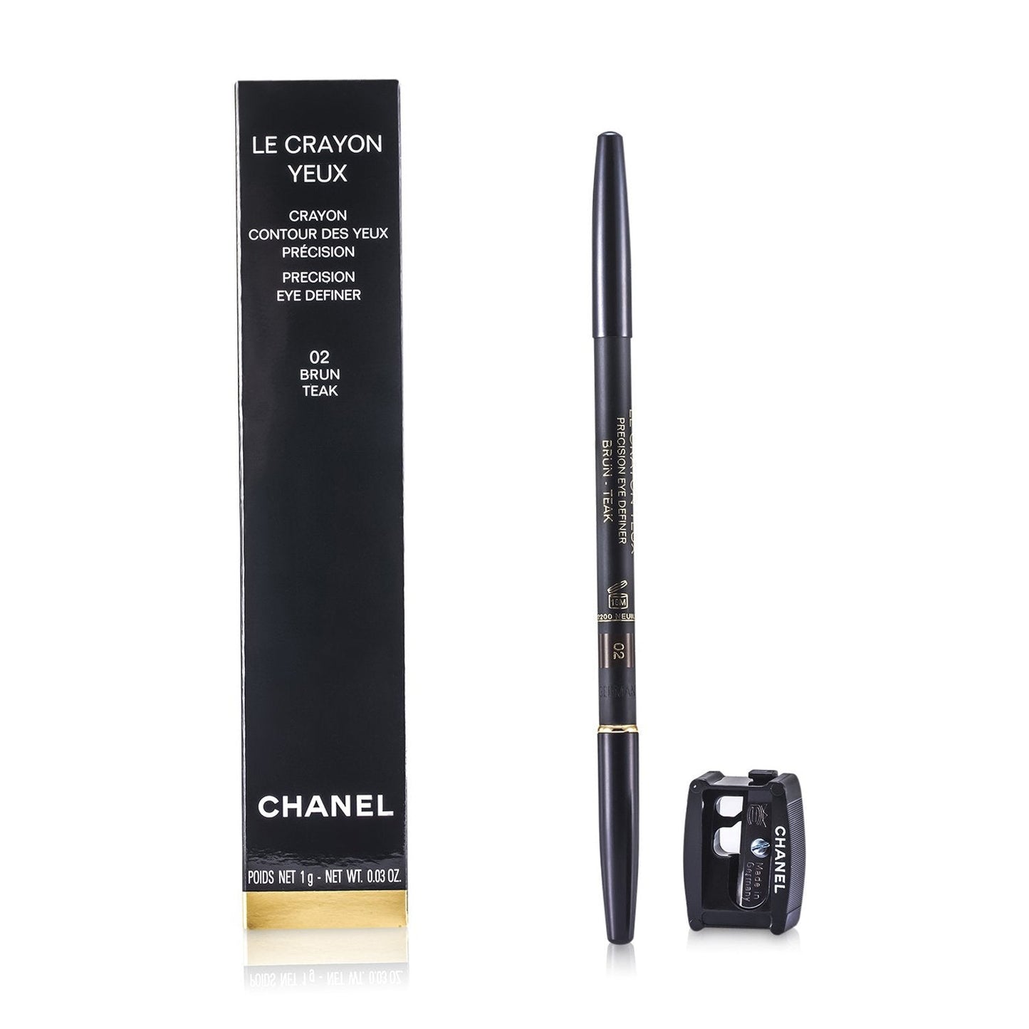 Chanel Le Crayon Yeux - No. 02 Brun  1g/0.03oz