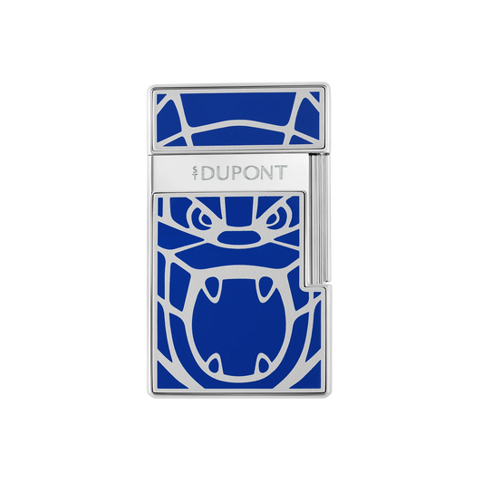 S.T. Dupont Biggy Orlinski Lacquered Blue Lighter/Briquet 025064