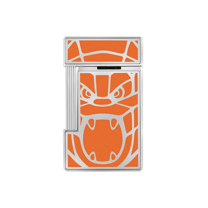 S.T. Dupont Slimmy Orlinski Lacquered Orange Lighter/Briquet 028063