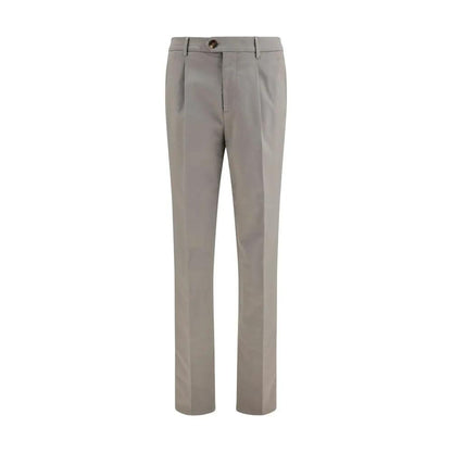 Brunello Cucinelli Bicolor Cotton Chino Pants