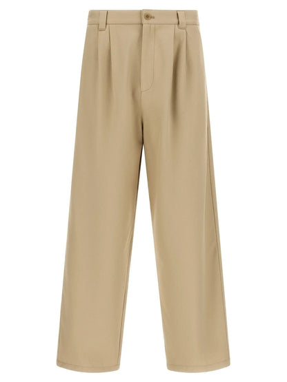 A.P.C. Beige Cotton Casual Pants
