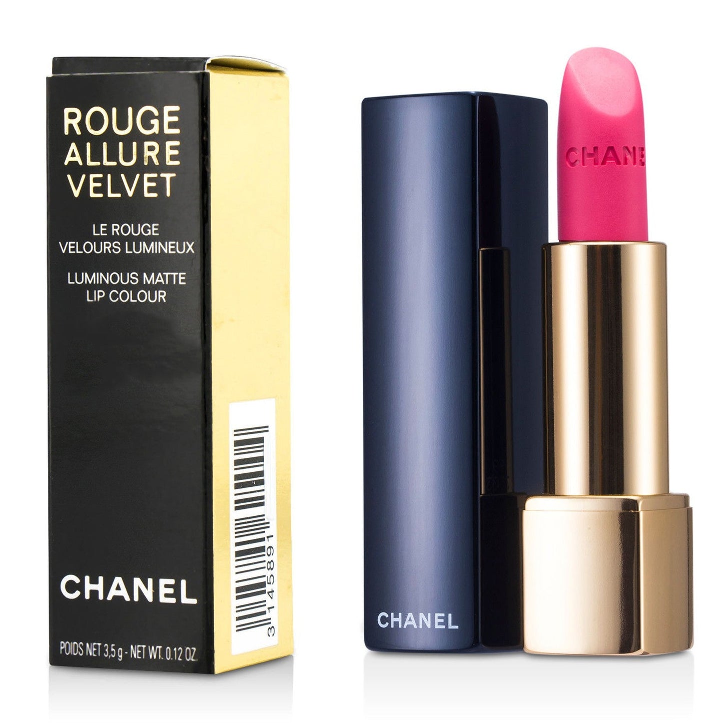 Chanel Rouge Allure Velvet - # 57 Rouge Feu  3.5g/0.12oz