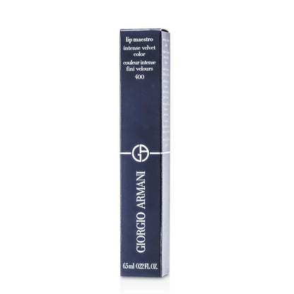 Giorgio Armani Lip Maestro Intense Velvet Color (Liquid Lipstick) - # 405 (Sultan)  6.5ml/0.22oz
