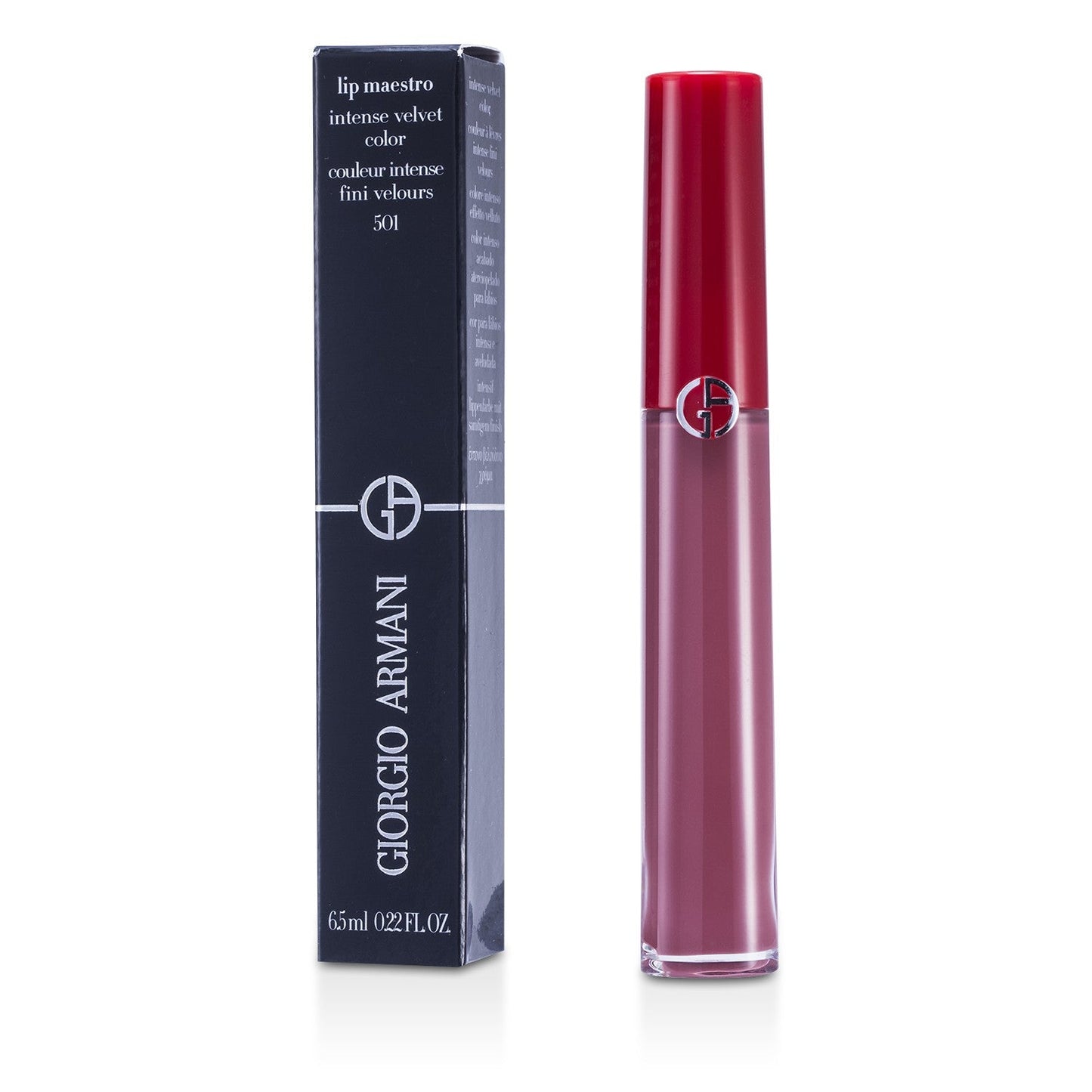 Giorgio Armani Lip Maestro Intense Velvet Color (Liquid Lipstick) - # 102 (Sandstone)  6.5ml/0.22oz