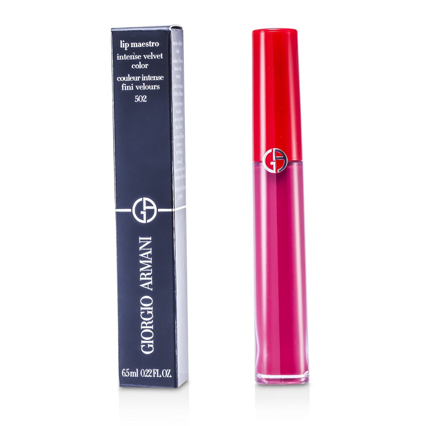 Giorgio Armani Lip Maestro Intense Velvet Color (Liquid Lipstick) - # 206 (Cedar)  6.5ml/0.22oz