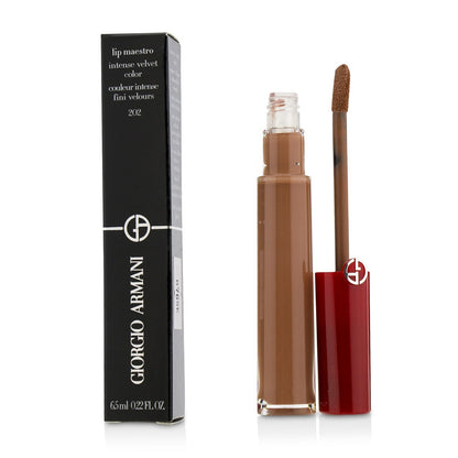 Giorgio Armani Lip Maestro Intense Velvet Color (Liquid Lipstick) - # 102 (Sandstone)  6.5ml/0.22oz