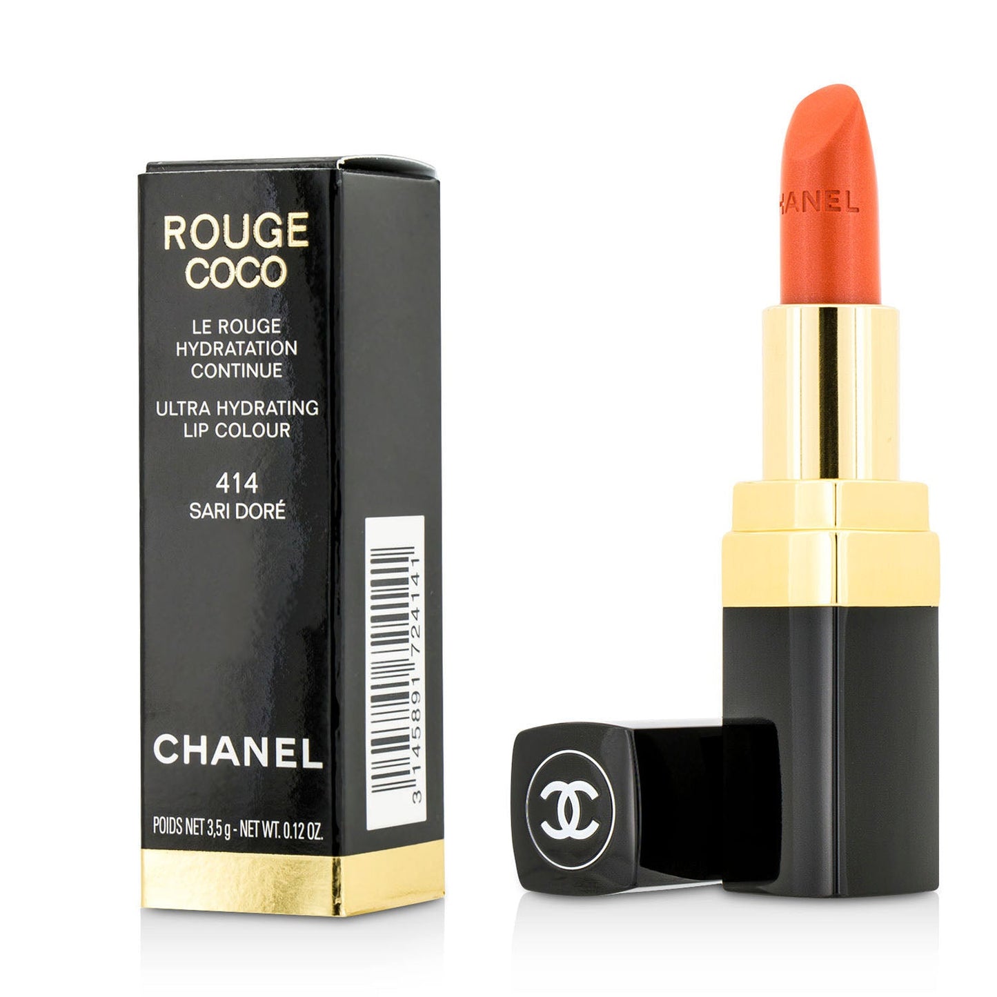Chanel Rouge Coco Ultra Hydrating Lip Colour - # 438 Suzanne  3.5g/0.12oz