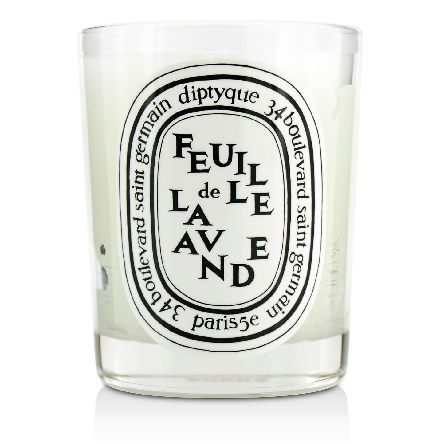 Diptyque Scented Candle - Feuille De Lavande (Lavender Leaf)  190g/6.5oz