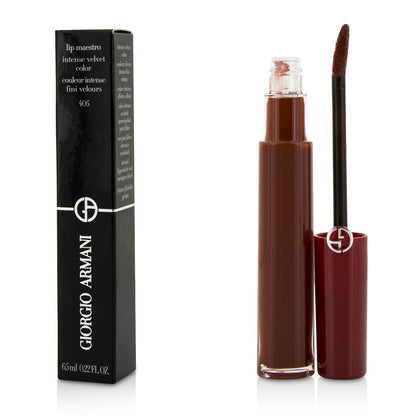 Giorgio Armani Lip Maestro Intense Velvet Color (Liquid Lipstick) - # 206 (Cedar)  6.5ml/0.22oz