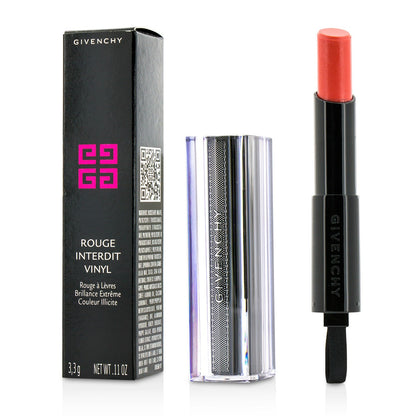 Givenchy Rouge Interdit Vinyl Extreme Shine Lipstick - # 12 Grenat Envoutant (Unboxed)  3.3g/0.11oz
