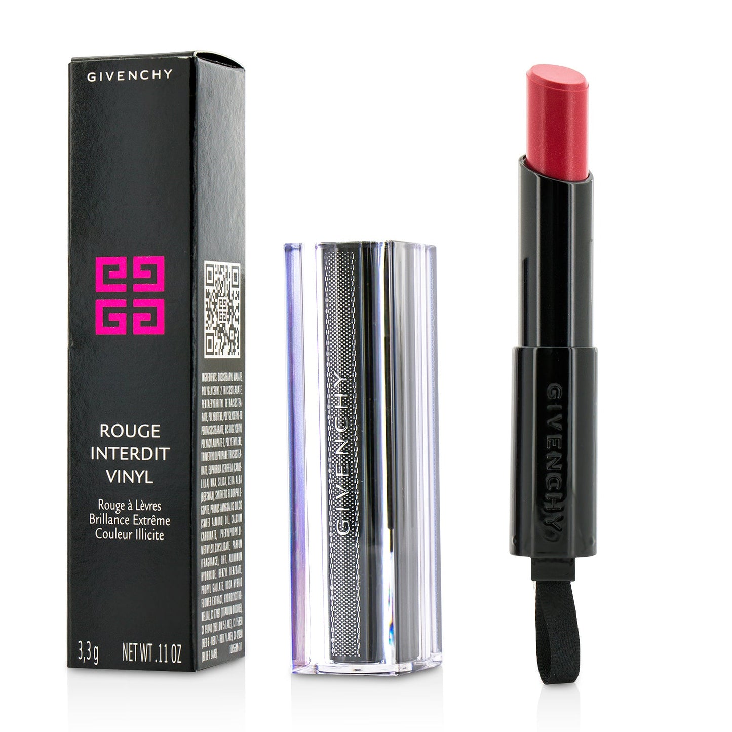 Givenchy Rouge Interdit Vinyl Extreme Shine Lipstick - # 12 Grenat Envoutant  3.3g/0.11oz