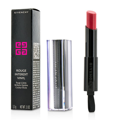 Givenchy Rouge Interdit Vinyl Extreme Shine Lipstick - # 06 Rose Sulfureux  3.3g/0.11oz