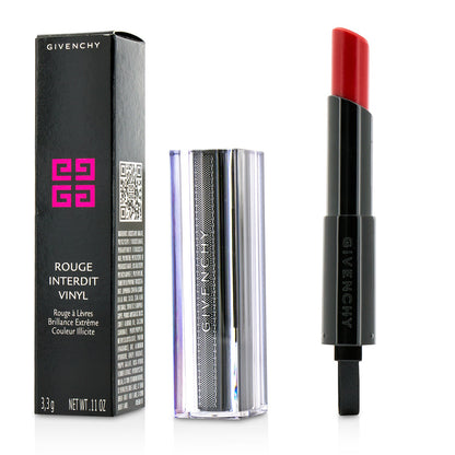 Givenchy Rouge Interdit Vinyl Extreme Shine Lipstick - # 06 Rose Sulfureux  3.3g/0.11oz