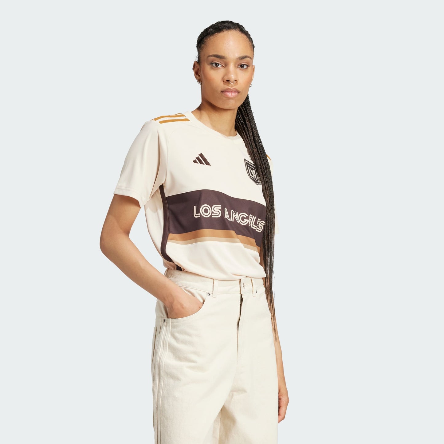 adidas LOS ANGELES FC WOMEN'S 2024 ARCHIVE  JERSEY