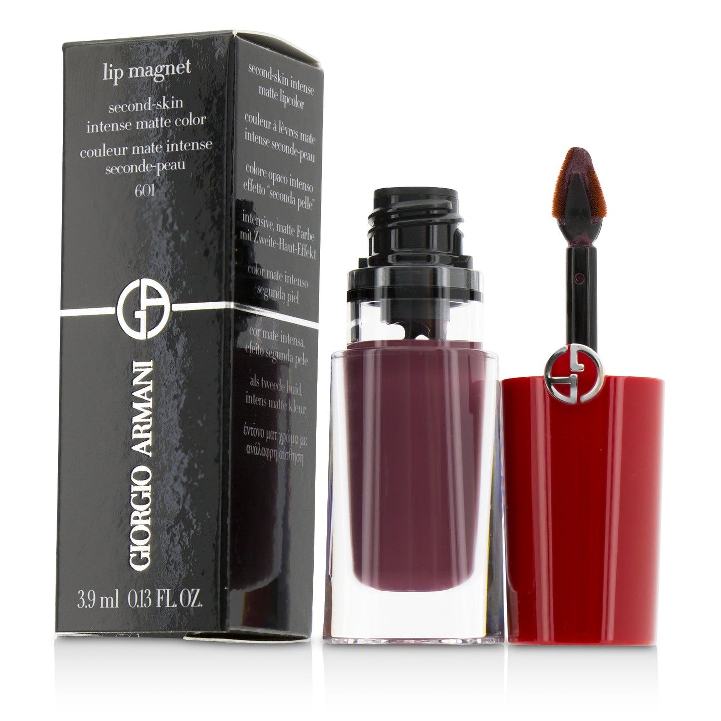 Giorgio Armani Lip Magnet Second Skin Intense Matte Color - # 500 Maharajah  3.9ml/0.13oz