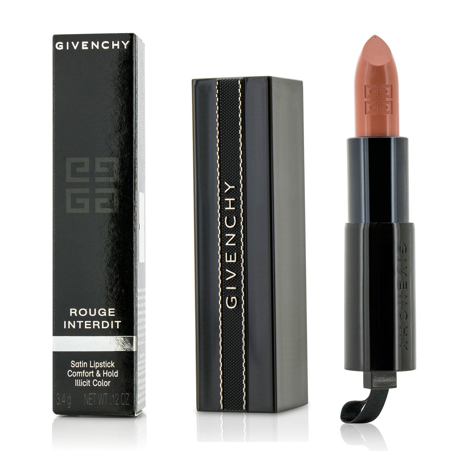 Givenchy Rouge Interdit Satin Lipstick - # 15 Orange Adrenaline  3.4g/0.12oz