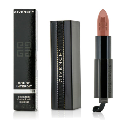 Givenchy Rouge Interdit Satin Lipstick - # 8 Framboise Obscur  3.4g/0.12oz