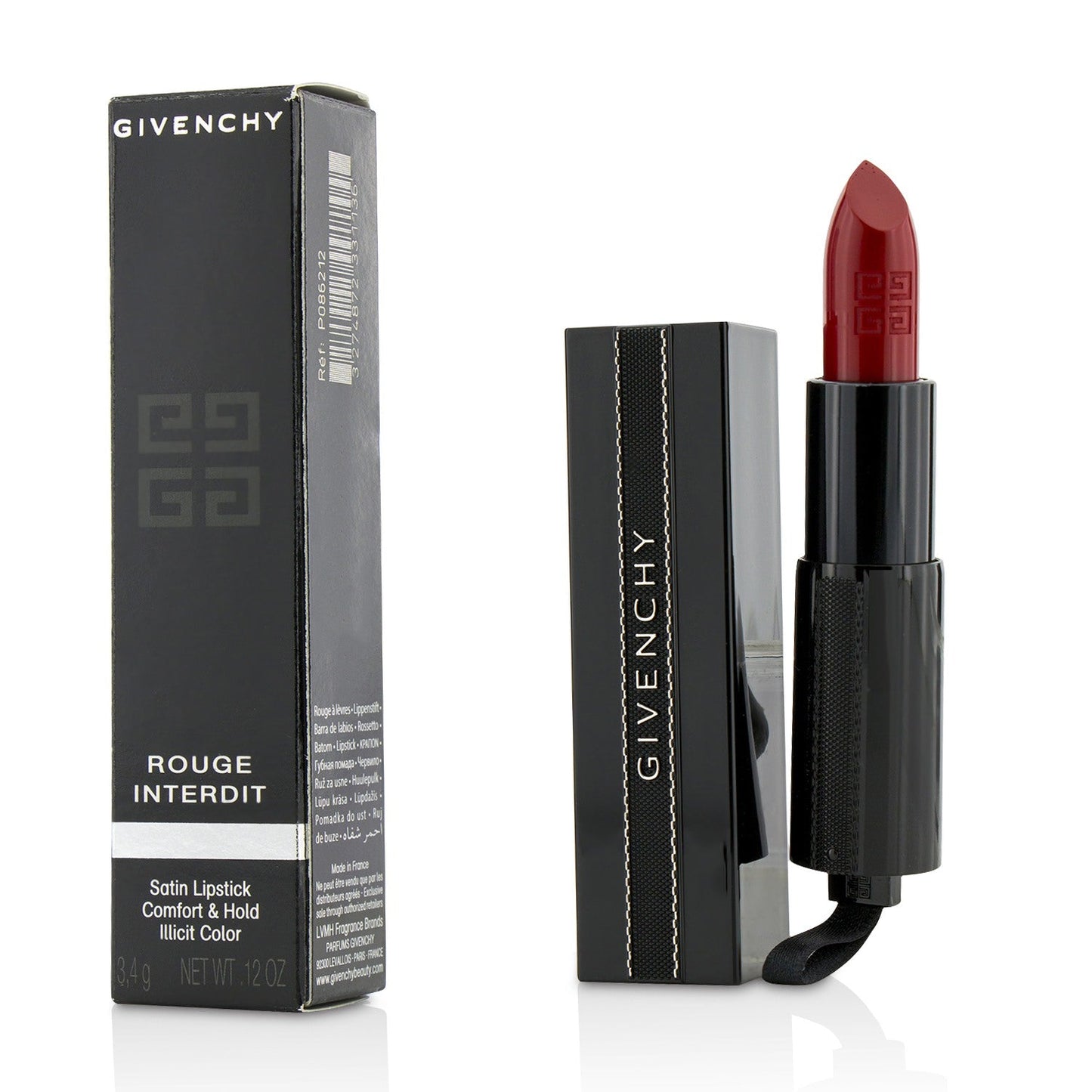 Givenchy Rouge Interdit Satin Lipstick - # 5 Nude In The Dark  3.4g/0.12oz