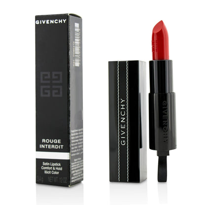 Givenchy Rouge Interdit Satin Lipstick - # 14 Redlight  3.4g/0.12oz