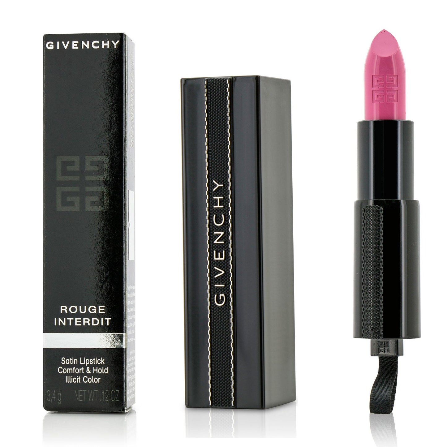 Givenchy Rouge Interdit Satin Lipstick - # 10 Boyish Rose  3.4g/0.12oz