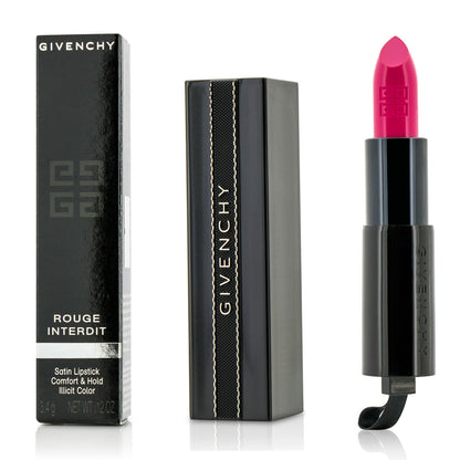 Givenchy Rouge Interdit Satin Lipstick - # 11 Orange Underground  3.4g/0.12oz