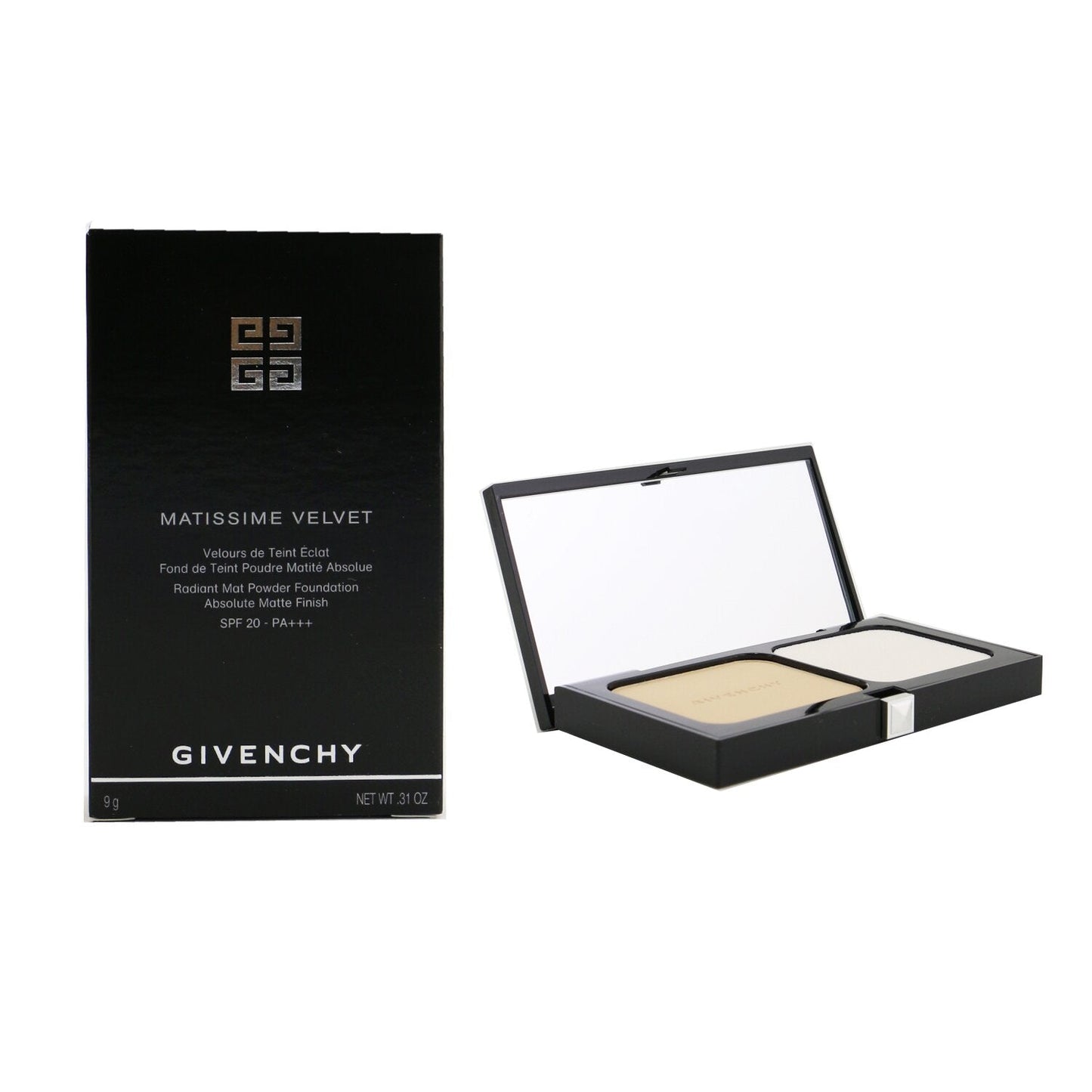Givenchy Matissime Velvet Radiant Mat Powder Foundation SPF 20 - #02 Mat Satin  9g/0.31oz