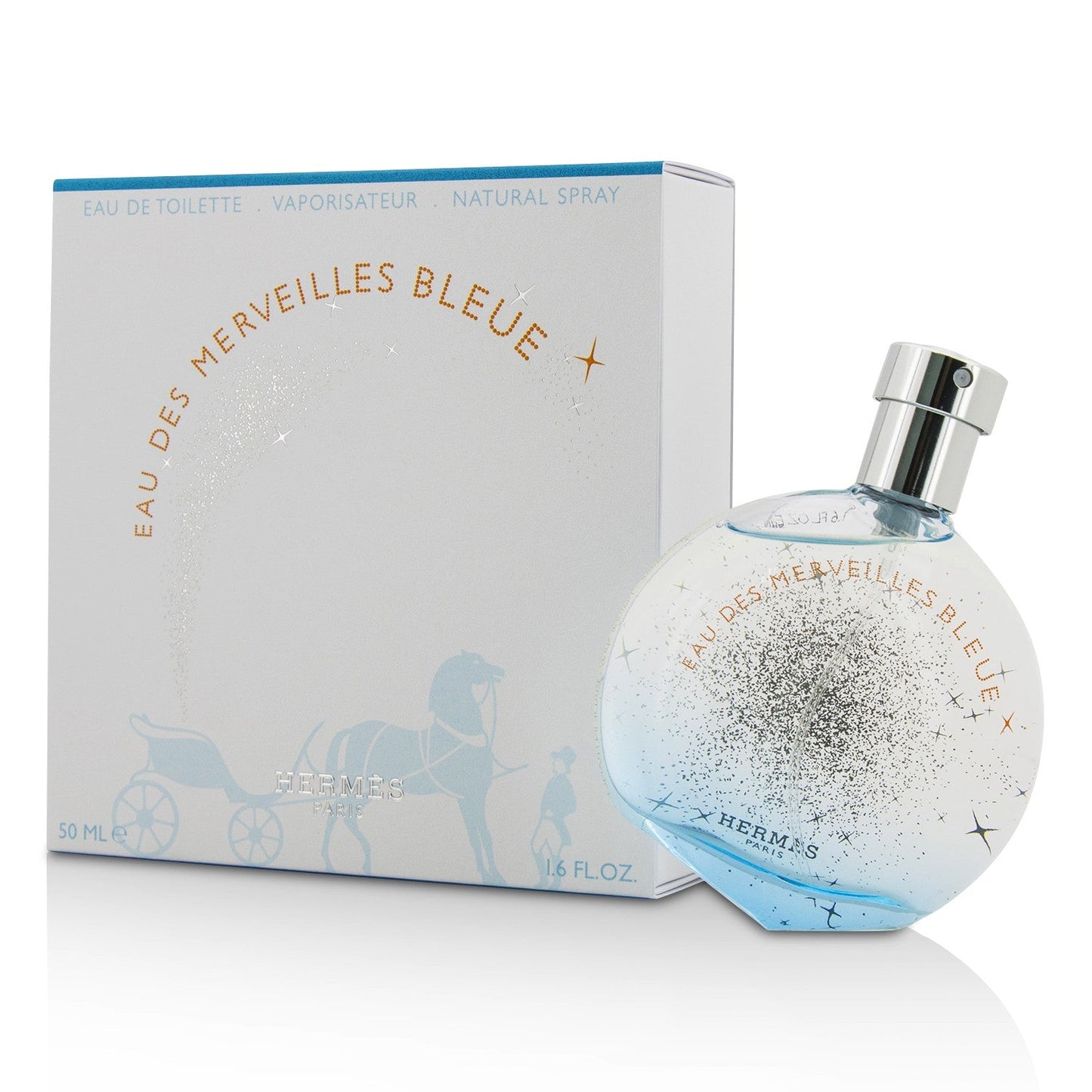 Hermes Eau Des Merveilles Bleue Eau De Toilette Spray  100ml/3.3oz