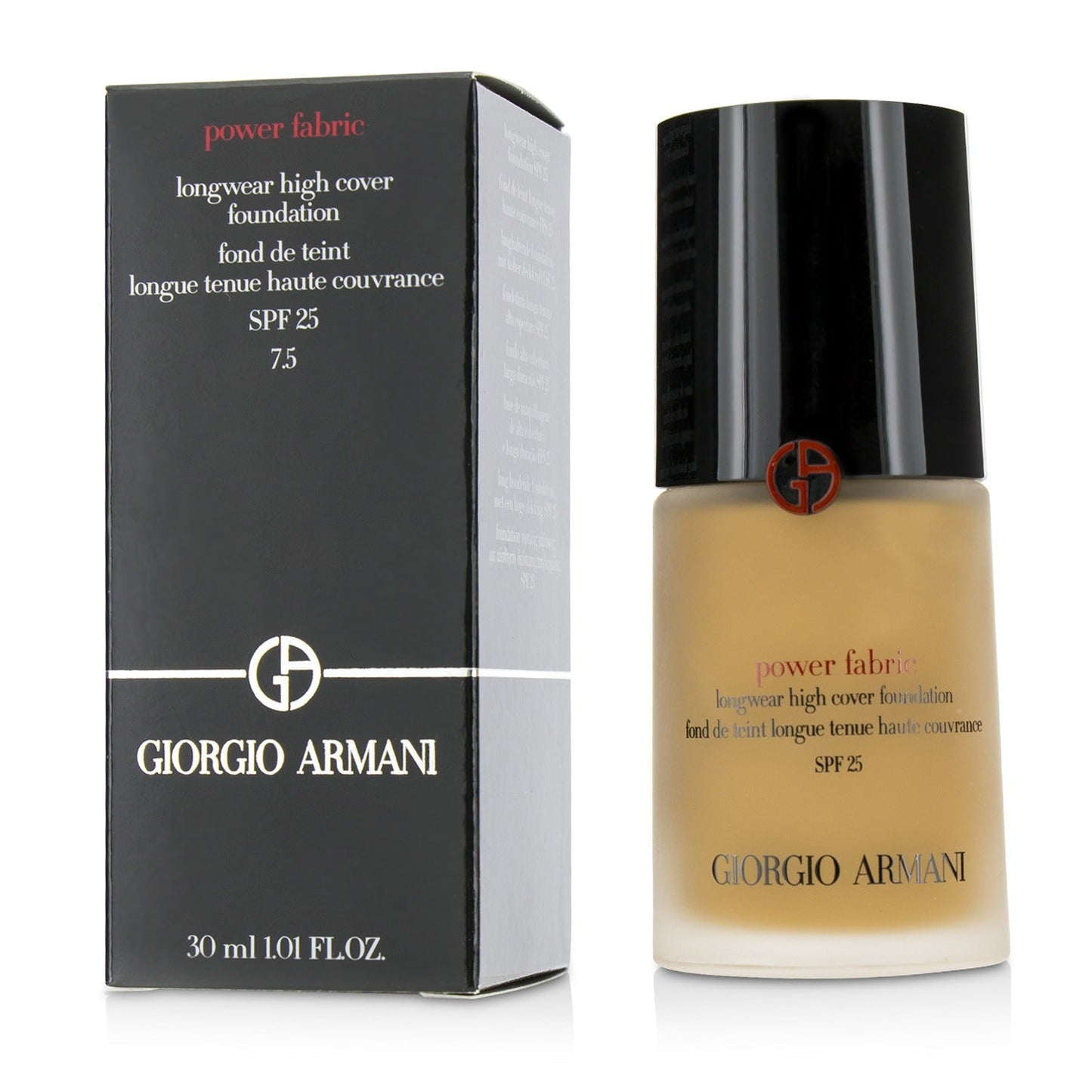Giorgio Armani Power Fabric Longwear High Cover Foundation SPF 25 - # 9 (Tan, Rosy)  30ml/1oz