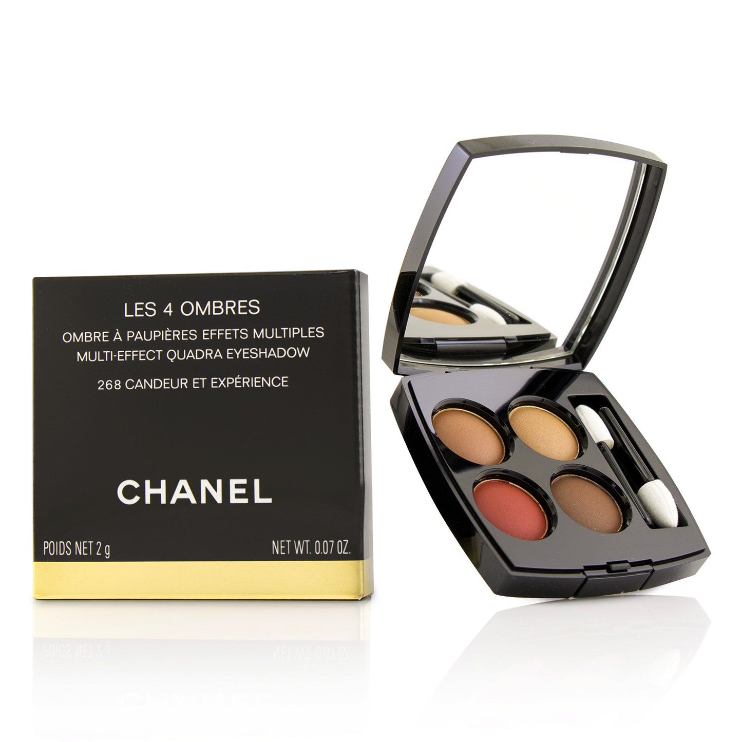 Chanel Les 4 Ombres Quadra Eye Shadow - No. 202 Tisse Camelia  2g/0.07oz