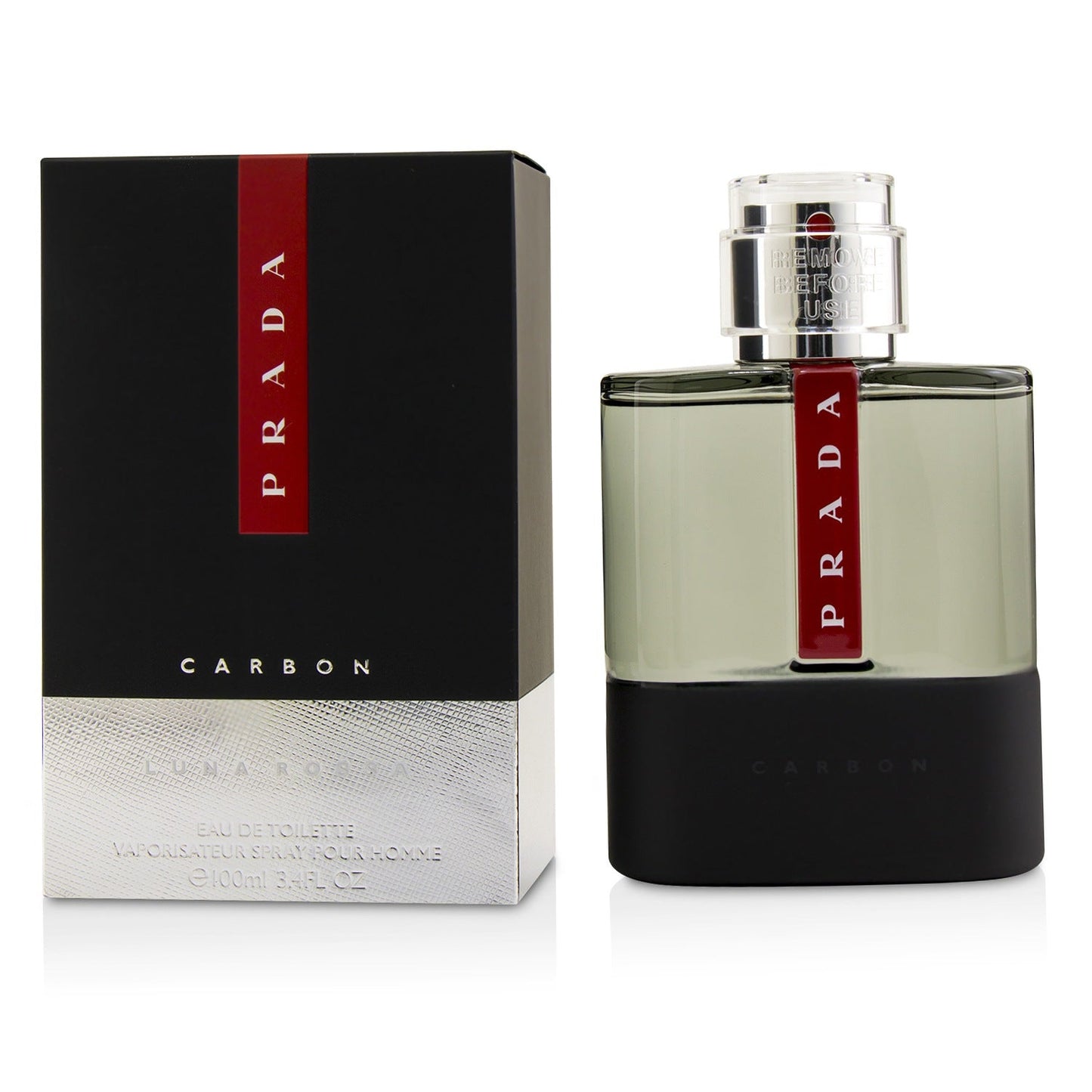 Prada Luna Rossa Carbon Eau De Toilette Spray  50ml/1.7oz