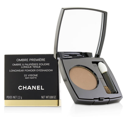Chanel Ombre Premiere Longwear Powder Eyeshadow - # 18 Verde (Satin)  2.2g/0.08oz