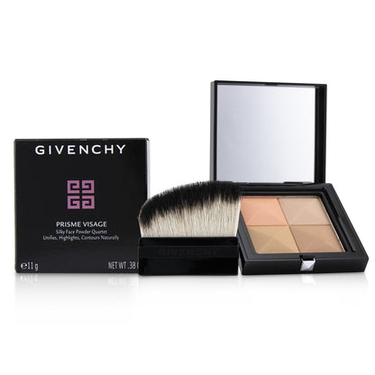 Givenchy Prisme Visage Silky Face Powder Quartet - # 3 Popeline Rose (Box Slightly Damaged)  11g/0.38oz