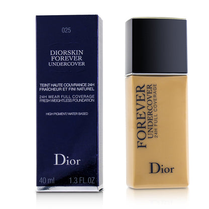 Christian Dior Diorskin Forever Undercover 24H Wear Full Coverage Water Based Foundation - # 022 Cameo  40ml/1.3oz