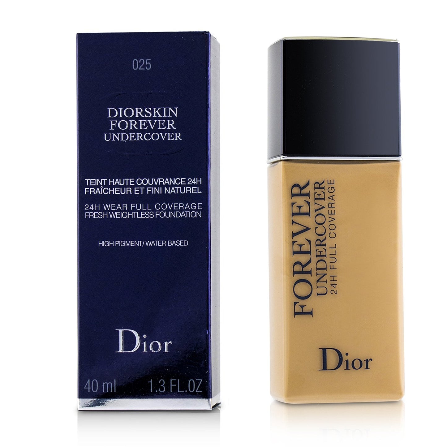 Christian Dior Diorskin Forever Undercover 24H Wear Full Coverage Water Based Foundation - # 050 Dark Beige C000900  40ml/1.3oz