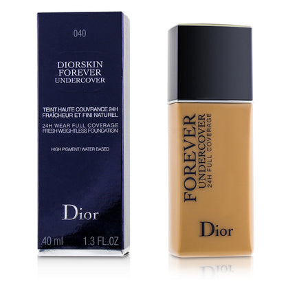 Christian Dior Diorskin Forever Undercover 24H Wear Full Coverage Water Based Foundation - # 022 Cameo  40ml/1.3oz