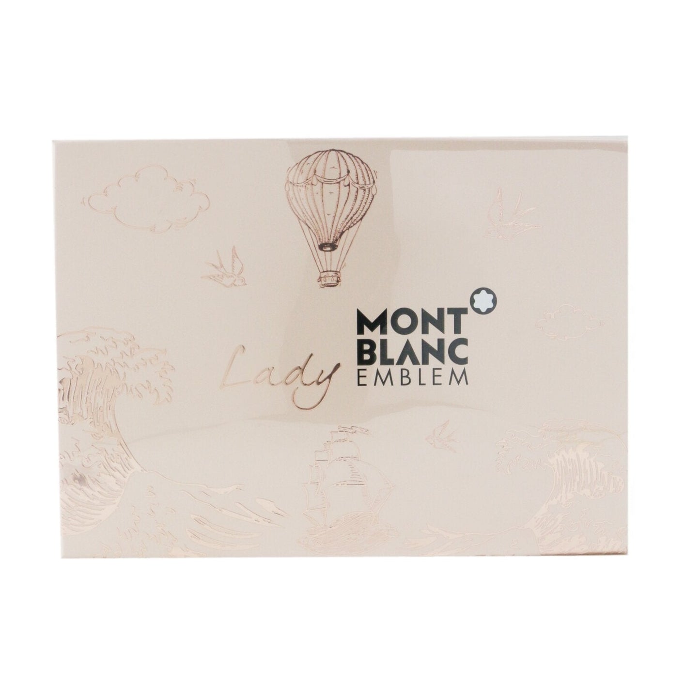 Montblanc Lady Emblem Coffret: Eau De Parfum Spray 75ml/2.5oz + Perfumed Body Lotion 100ml/3.3oz + Eau De Parfum Spray 7.5ml/0.25oz  3pcs