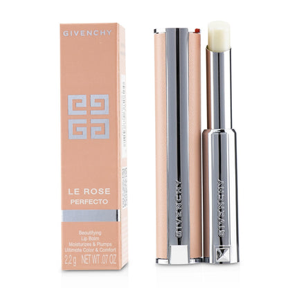 Givenchy Le Rose Perfecto Beautifying Lip Balm - # 302 Solar Red  2.2g/0.07oz