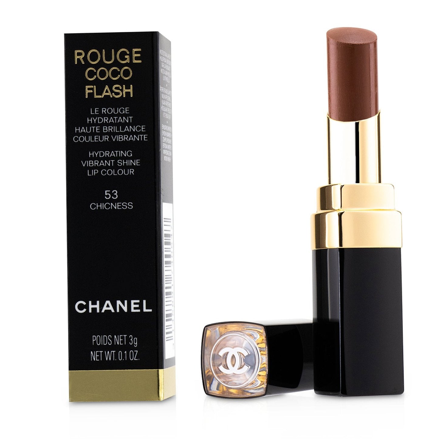 Chanel Rouge Coco Flash Hydrating Vibrant Shine Lip Colour - # 124 Vibrant  3g/0.1oz