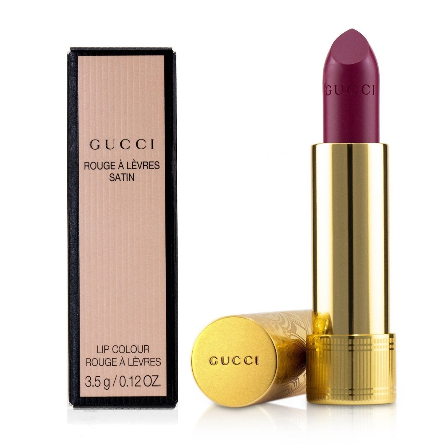 Gucci Rouge A Levres Satin Lip Colour - # 25 Goldie Red  3.5g/0.12oz